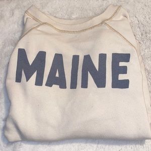 maine sweatshirt